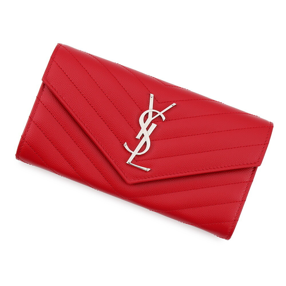 Yves Saint Laurent Saint Laurent Paris Cassandra Matelassé Large Flap Wallet ...